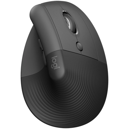 Logitech Lift Bluetooth Vertical Ergonomic Mouse - Graphite Black - product photo