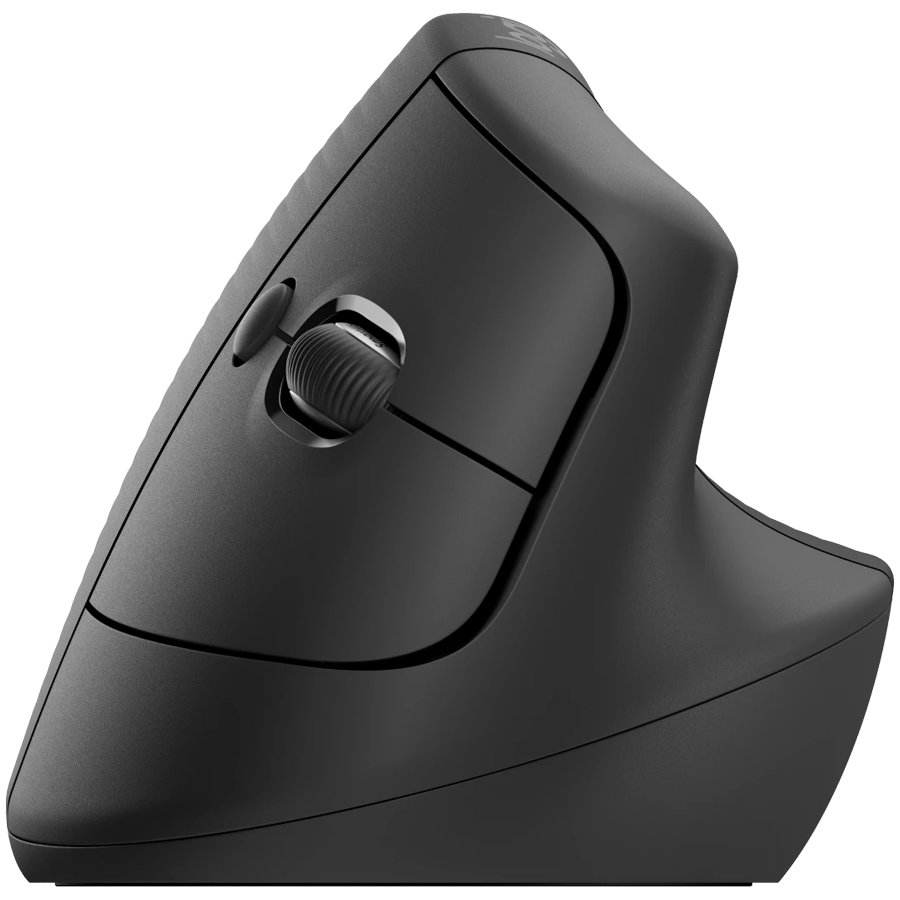 Logitech Lift Bluetooth Vertical Ergonomic Mouse - Graphite Black - image 3