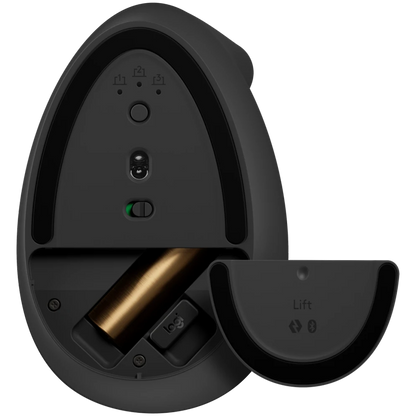 Logitech Lift Bluetooth Vertical Ergonomic Mouse - Graphite Black - image 5