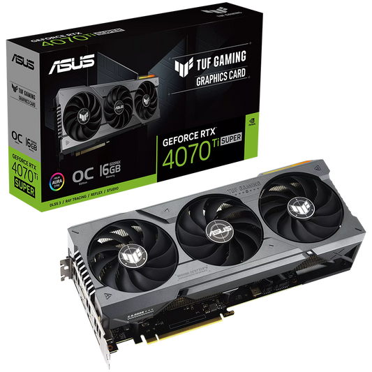 ASUS TUF Gaming GeForce RTX 4070 Ti SUPER OC Edition 16GB GDDR6X