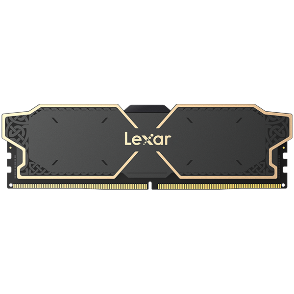 Lexar THOR DDR5 (2X16GB) 6000 CL32 1.3V Memory with heatsink, Dual pack, Black Color – product image