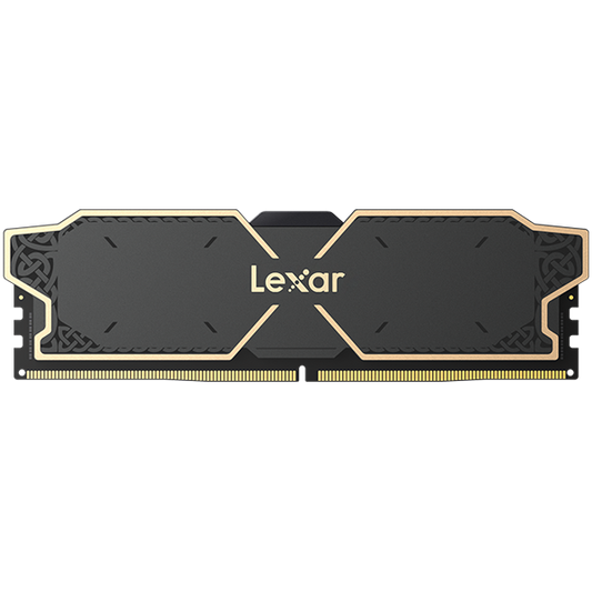 Lexar THOR DDR5 (2X16GB) 6000 CL32 1.3V Memory with heatsink, Dual pack, Black Color – product image