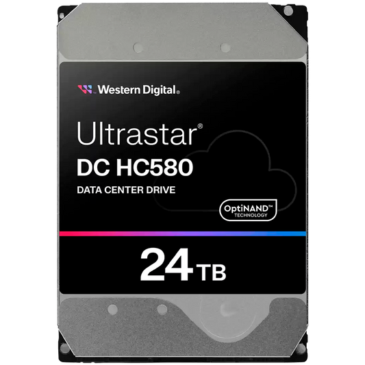 HDD Server WD/HGST ULTRASTAR DC HC580 (3.5'', 24TB, 512MB, 7200 RPM, SATA 6Gb by Western Digital – product photo