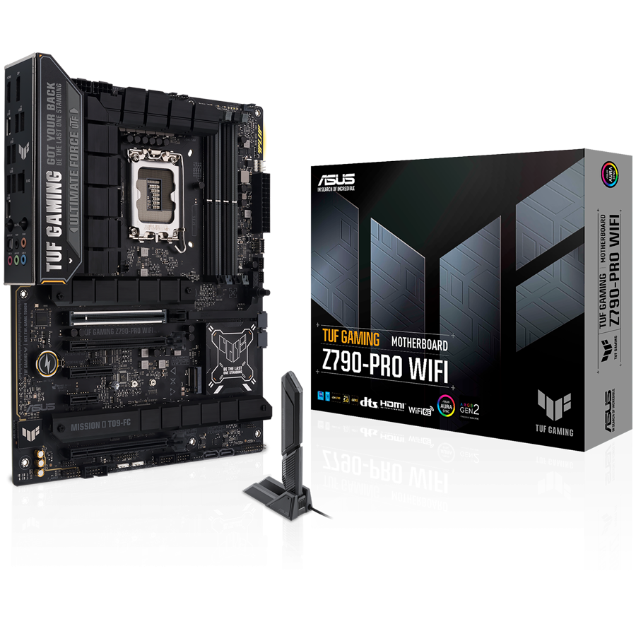 ASUS TUF GAMING Z790-PRO WIFI LGA1700 ATX gaming MB – alternate product view 4