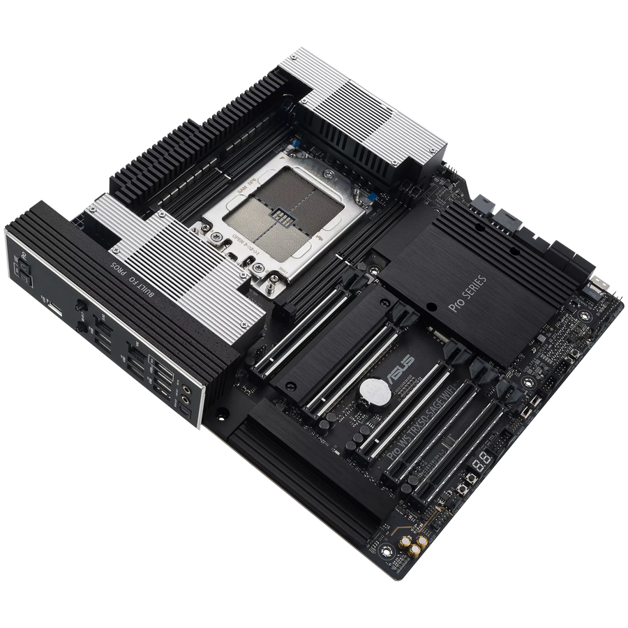 ASUS PRO WS TRX50-SAGE WIFI sTR5 CEB workstation MB – alternate product view 3