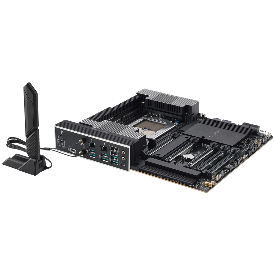 ASUS PRO WS TRX50-SAGE WIFI sTR5 CEB workstation MB – alternate product view 4