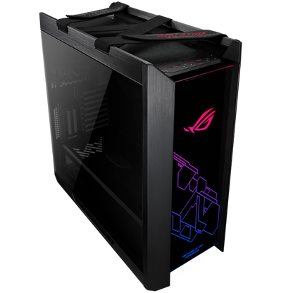 ASUS ROG Strix Helios GX601 Black Edition RGB ATX/EATX mid-tower gaming case with tempered glass, aluminum frame, GPU braces, 420mm radiator support and Aura Sync - image 3