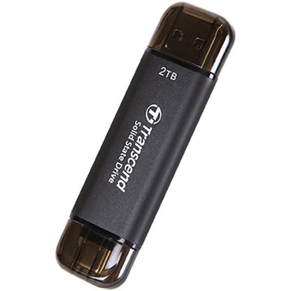 Transcend 1TB, External SSD, ESD310C, USB 10Gbps, Type C/A – alternate product view 2