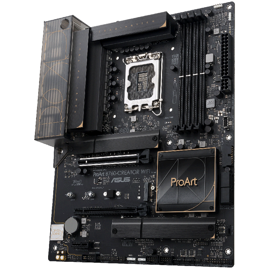 ASUS PROART B760-CREATOR WIFI LGA1700 ATX professional MB – alternate product view 2