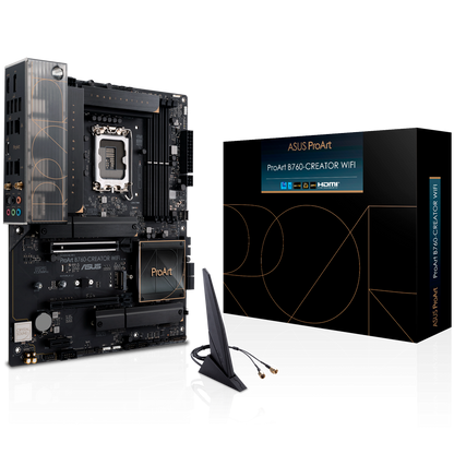 ASUS PROART B760-CREATOR WIFI LGA1700 ATX professional MB – alternate product view 4