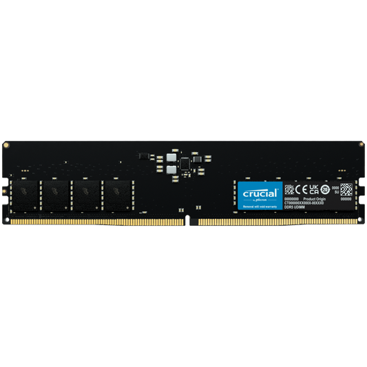 Crucial 32GB DDR5-5600 UDIMM CL46 (16Gbit)