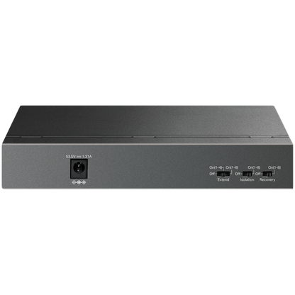 TP-Link LS109P 9-Port 10/100 Mbps Desktop Switch with 8-Port PoE+, 8× 10/100 Mbps PoE+ Ports, 1× 10 – view 2
