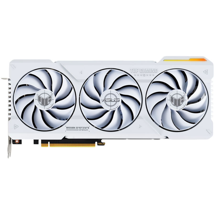 ASUS TUF Gaming GeForce RTX 4070 Ti SUPER White OC Edition 16GB GDDR6X – alternate product view 2