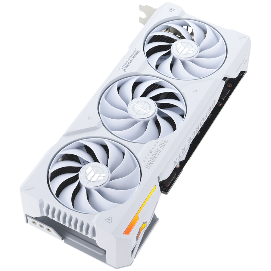 ASUS TUF Gaming GeForce RTX 4070 Ti SUPER White OC Edition 16GB GDDR6X – alternate product view 4