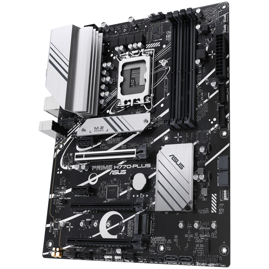 ASUS PRIME H770-PLUS LGA1700 ATX MB – alternate product view 3