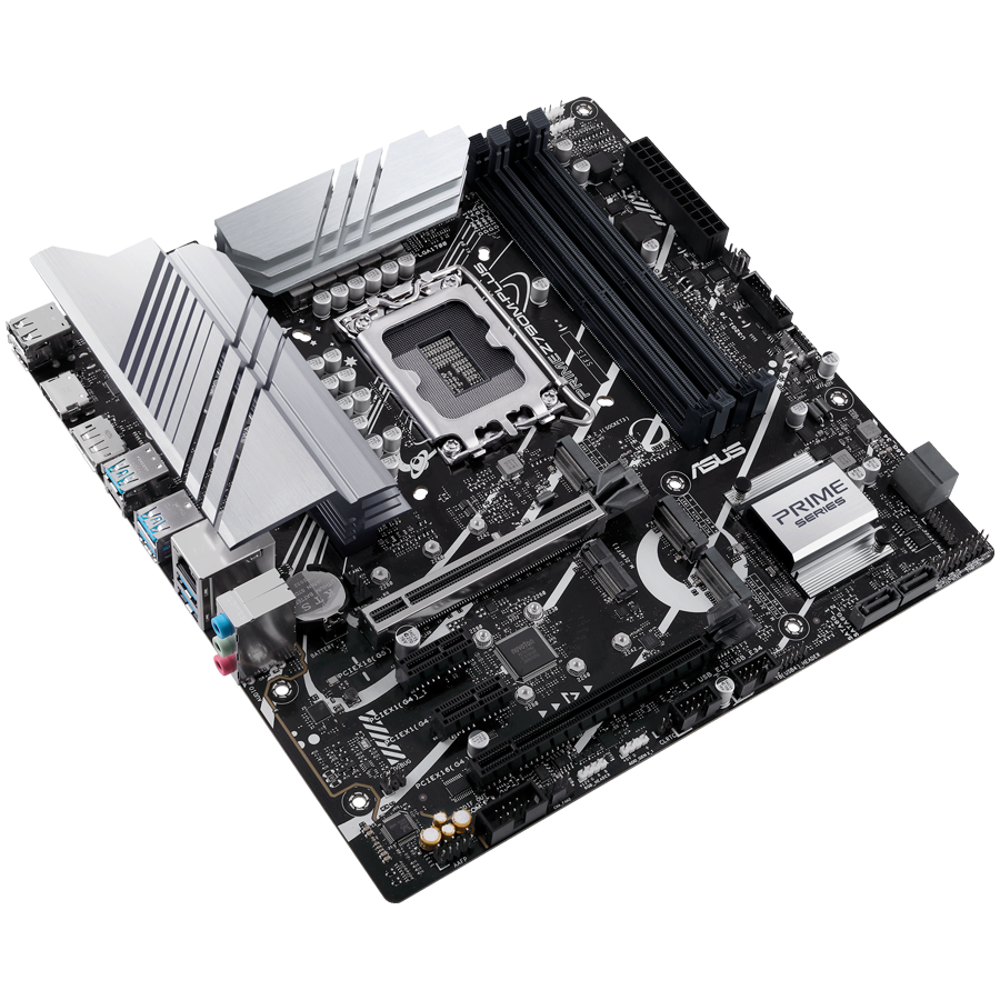 ASUS PRIME Z790M-PLUS LGA1700 mATX MB – alternate product view 2
