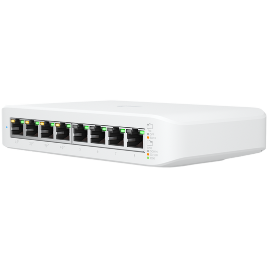 UBIQUITI UniFi Switch Lite 8 PoE – product photo