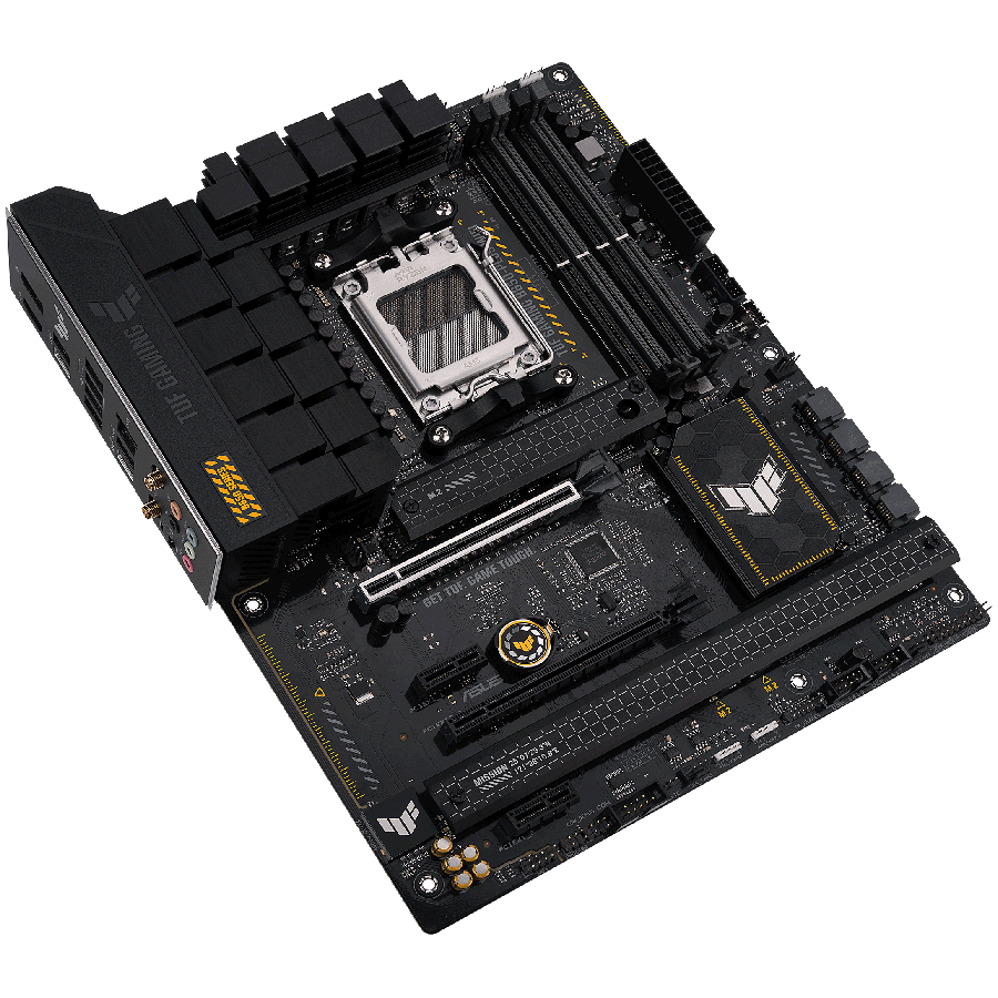 ASUS TUF GAMING B650-PLUS WIFI AM5 ATX gaming MB – alternate product view 2