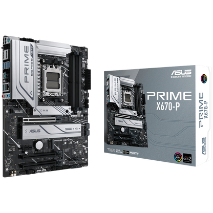 ASUS PRIME X670-P AM5 ATX MB – alternate product view 2