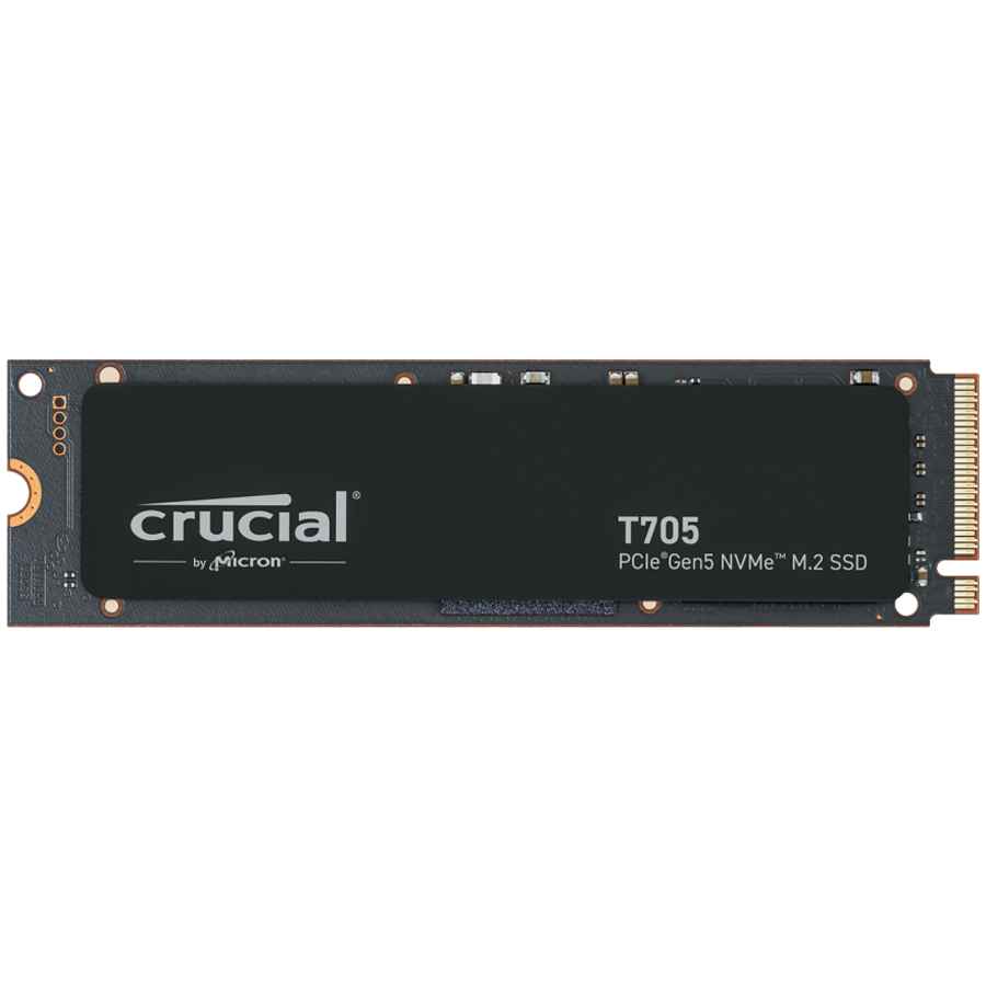 Crucial T705 2TB PCIe Gen5 NVMe M.2 SSD