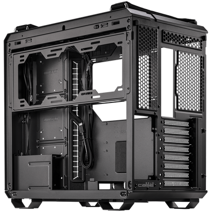 ASUS TUF Gaming GT502 PLUS ATX Gaming case Black, Dual Chamber Chassis, Panoramic View, Tempered Glass front and side panel, Tool-Free side panels, pre-installed 4 ARGB fans & fan hub, Front Panel High-Speed USB Type-C - image 2