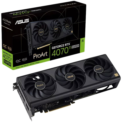 ASUS ProArt GeForce RTX 4070 Ti SUPER OC Edition 16GB GDDR6X