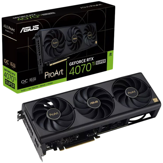 ASUS ProArt GeForce RTX 4070 Ti SUPER OC Edition 16GB GDDR6X