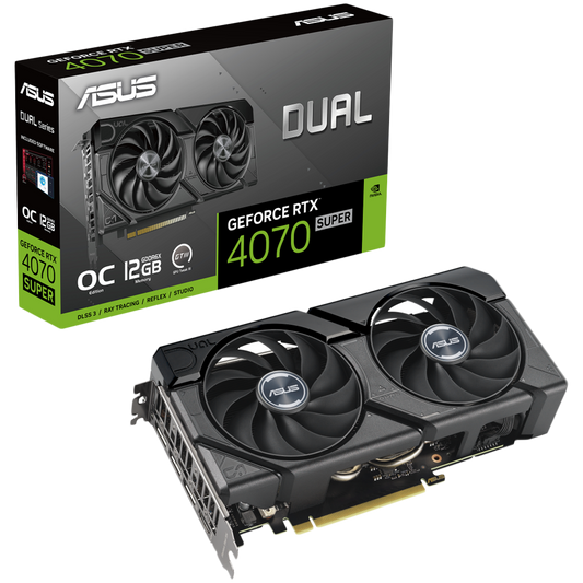 ASUS Dual GeForce RTX 4070 EVO OC Edition 12GB GDDR6X