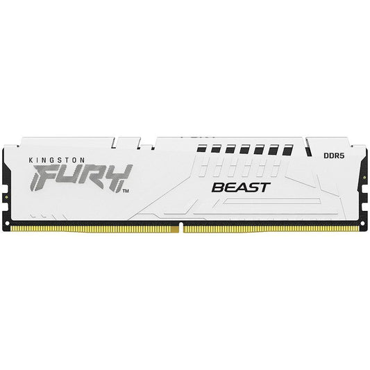 Kingston 32GB 6400MT/s DDR5 CL32 DIMM FURY Beast White XMP