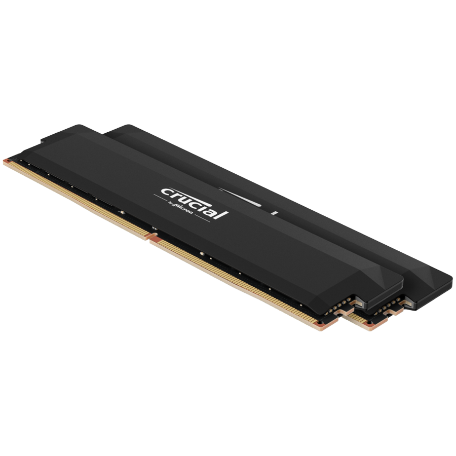 Crucial Pro 32GB Kit (2x16GB) DDR5-6000 UDIMM CL48 (16Gbit)