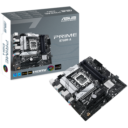 ASUS PRIME B760M-A-CSM mATX Motherboard - M1EAYC