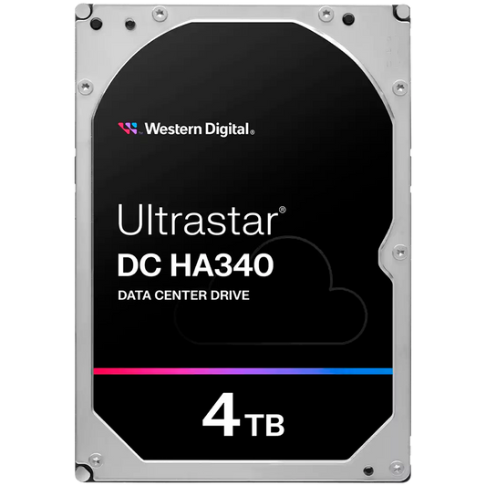 HDD Server WD Ultrastar DC HA340 4TB 512e SE, 3.5'', 256MB, 7200 RPM, SATA, SKU: 0B47076 by Western Digital – product photo