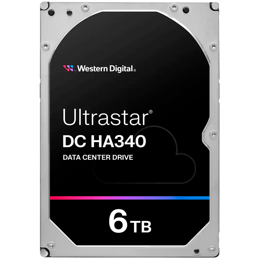 HDD Server WD Ultrastar DC HA340 6TB 512e SE, 3.5'', 256MB, 7200 RPM, SATA, SKU: 0B47077 by Western Digital – product photo