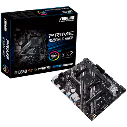 ASUS PRIME B550M-K ARGB AM4 mATX MB