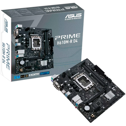 ASUS PRIME H610M-R D4-SI LGA1700 mATX MB