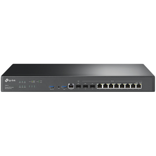 TP-Link ER8411 Omada VPN Router with 10G Ports, 1× 10G SFP+ WAN Port,1× 10G SFP+ WAN – product photo
