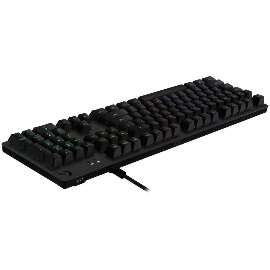 Logitech G513 Corded RGB Mechanical Gaming Keyboard - Carbon - USB - Clicky – alternate product view 3