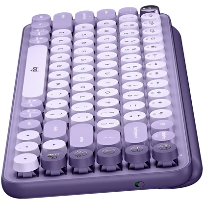 Logitech Pop Keys Bluetooth Mechanical Keyboard - Cosmos Lavender - image 4