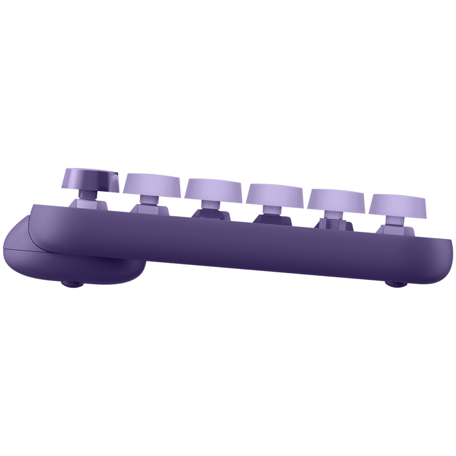 Logitech Pop Keys Bluetooth Mechanical Keyboard - Cosmos Lavender - image 5