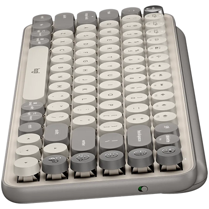 Logitech Pop Keys Bluetooth Mechanical Keyboard - Mist Sand - image 4