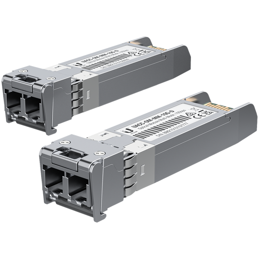 Ubiquiti UACC-OM-MM-10G-D-20 multi-mode, duplex, fiber transiver module, 20 pack – product photo