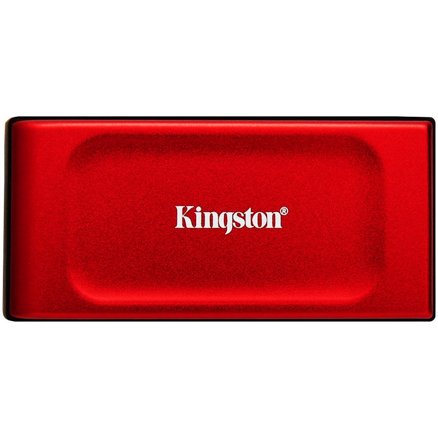Kingston SSD 1TB XS1000 Red External USB 3.2 Gen 2 Portable Solid State Drive – alternate product view 2