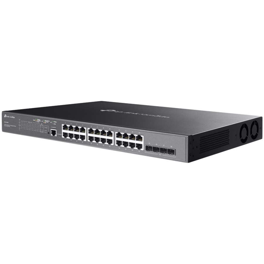 TP-Link SG3428MP Omada 28-Port Gigabit L2+ Managed Switch with 24× Gigabit 802.3af – view 2