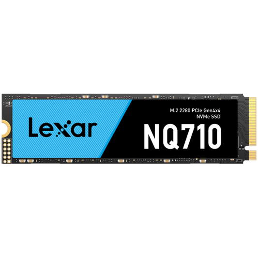 Lexar 500GB High Speed PCIe Gen 4X4 M.2 NVMe, up to 4400 MB/s read and 1700 MB/s write – product image