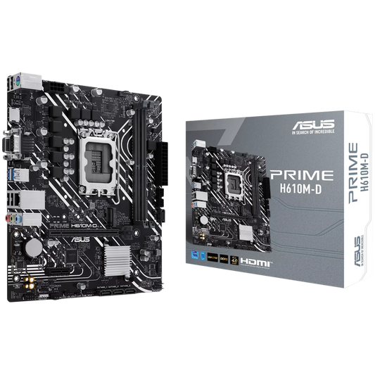 ASUS PRIME H610M-D LGA1700 mATX MB
