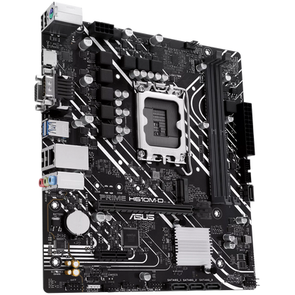 ASUS PRIME H610M-D LGA1700 mATX MB – alternate product view 2