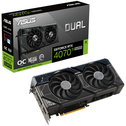 ASUS Dual GeForce RTX 4070 Ti SUPER OC Edition 16GB GDDR6X