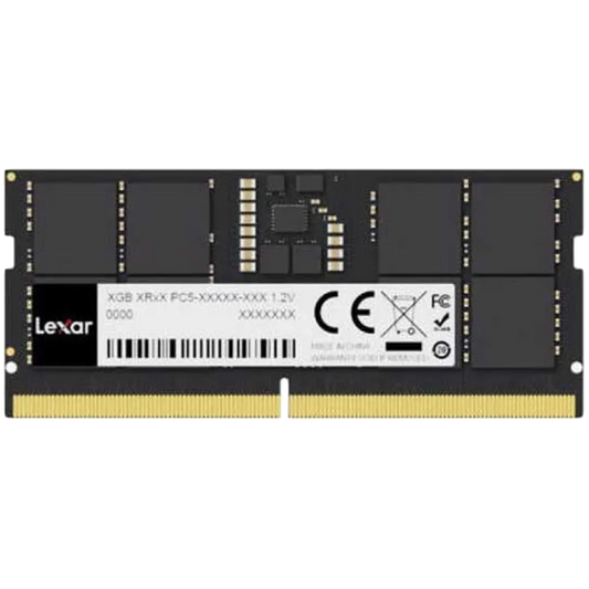 Lexar DDR5 16GB 262 PIN So-DIMM 5600Mbps, CL46, 1.1V- BLISTER Package – product image