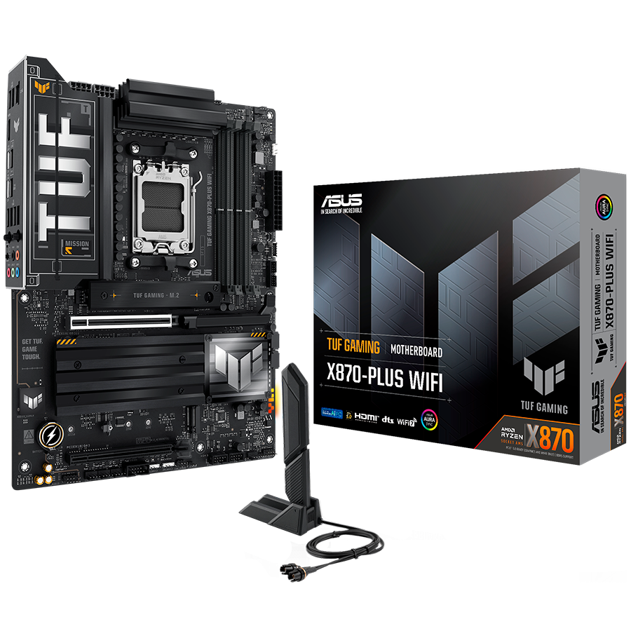 ASUS TUF GAMING X870-PLUS WIFI ATX AM5 DDR5 - product photo