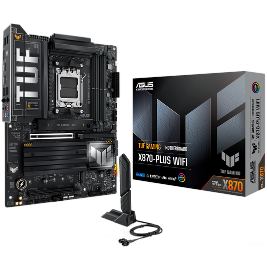 ASUS TUF GAMING X870-PLUS WIFI ATX AM5 DDR5 - product photo